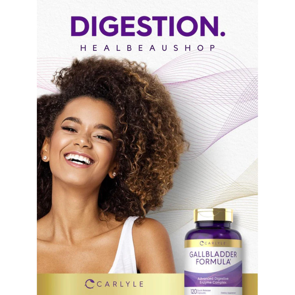 Carlyle Gallbladder Formula – 120 Capsules | Digestive Enzyme & Gallbladder Support Supplement