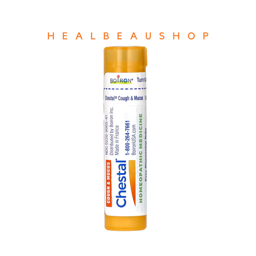 Boiron Chestal Kids – Children's Dry & Mucus Cough Relief Tablets | Homeopathic Formula