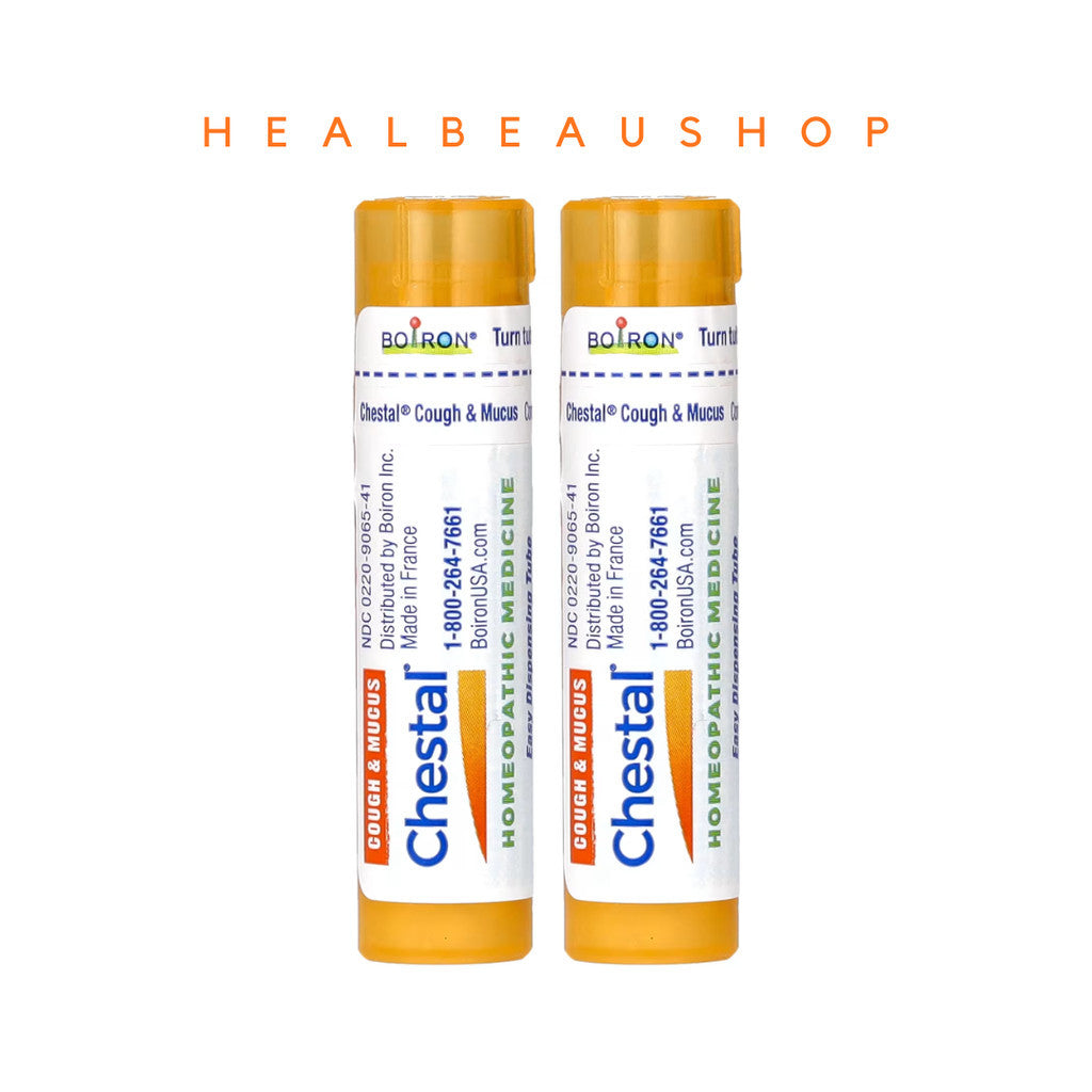 Boiron Chestal Kids – Children's Dry & Mucus Cough Relief Tablets | Homeopathic Formula