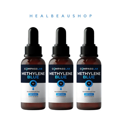 Methylene Blue 1% USP Grade – 50ml | High-Purity Laboratory Grade Solution | Original USA Product