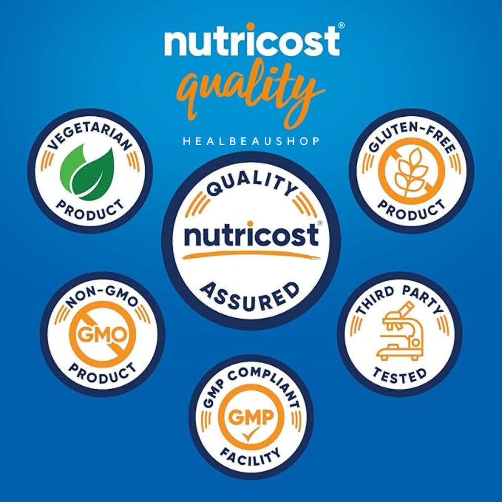 Nutricost Citrus Bergamot 1200mg – 120 Capsules | Cardiovascular & Cholesterol Support | Original USA Product