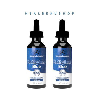 Methylene Blue 1% USP Grade – 50ml | High-Purity Laboratory Grade Solution | Original USA Product