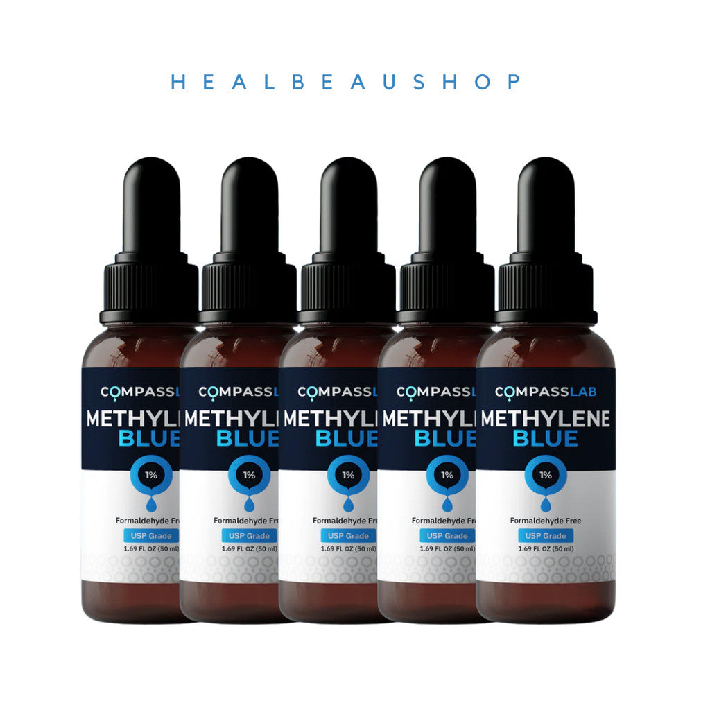 Methylene Blue 1% USP Grade – 50ml | High-Purity Laboratory Grade Solution | Original USA Product