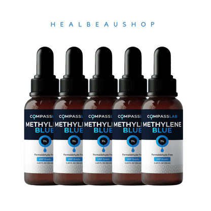 Methylene Blue 1% USP Grade – 50ml | High-Purity Laboratory Grade Solution | Original USA Product