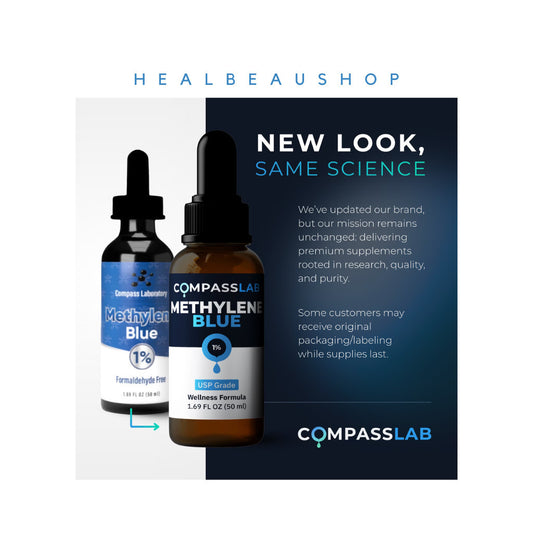 Methylene Blue 1% USP Grade – 50ml | High-Purity Laboratory Grade Solution | Original USA Product