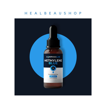 Methylene Blue 1% USP Grade – 50ml | High-Purity Laboratory Grade Solution | Original USA Product