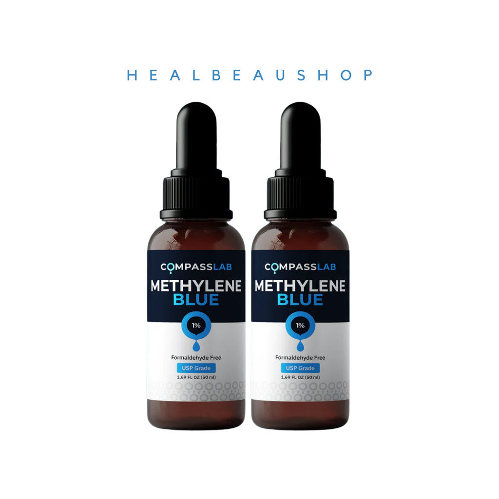Methylene Blue 1% USP Grade – 50ml | High-Purity Laboratory Grade Solution | Original USA Product