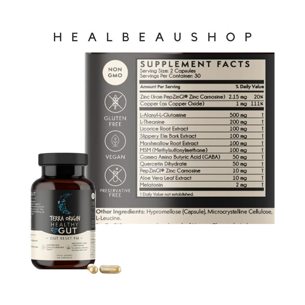 Terra Origin Healthy Gut – Immunity Boost | Gut, Immune & Bone Health Support