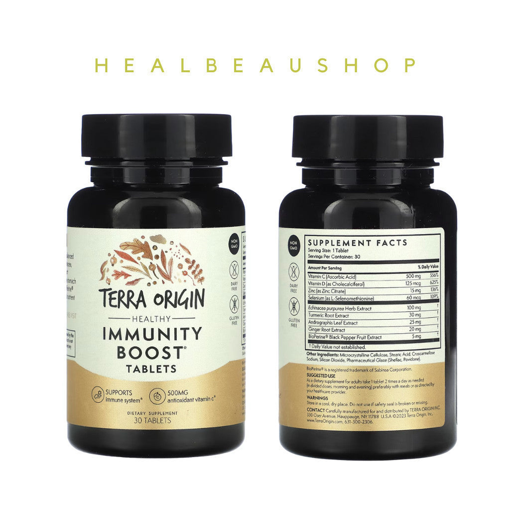 Terra Origin Healthy Gut – Immunity Boost | Gut, Immune & Bone Health Support