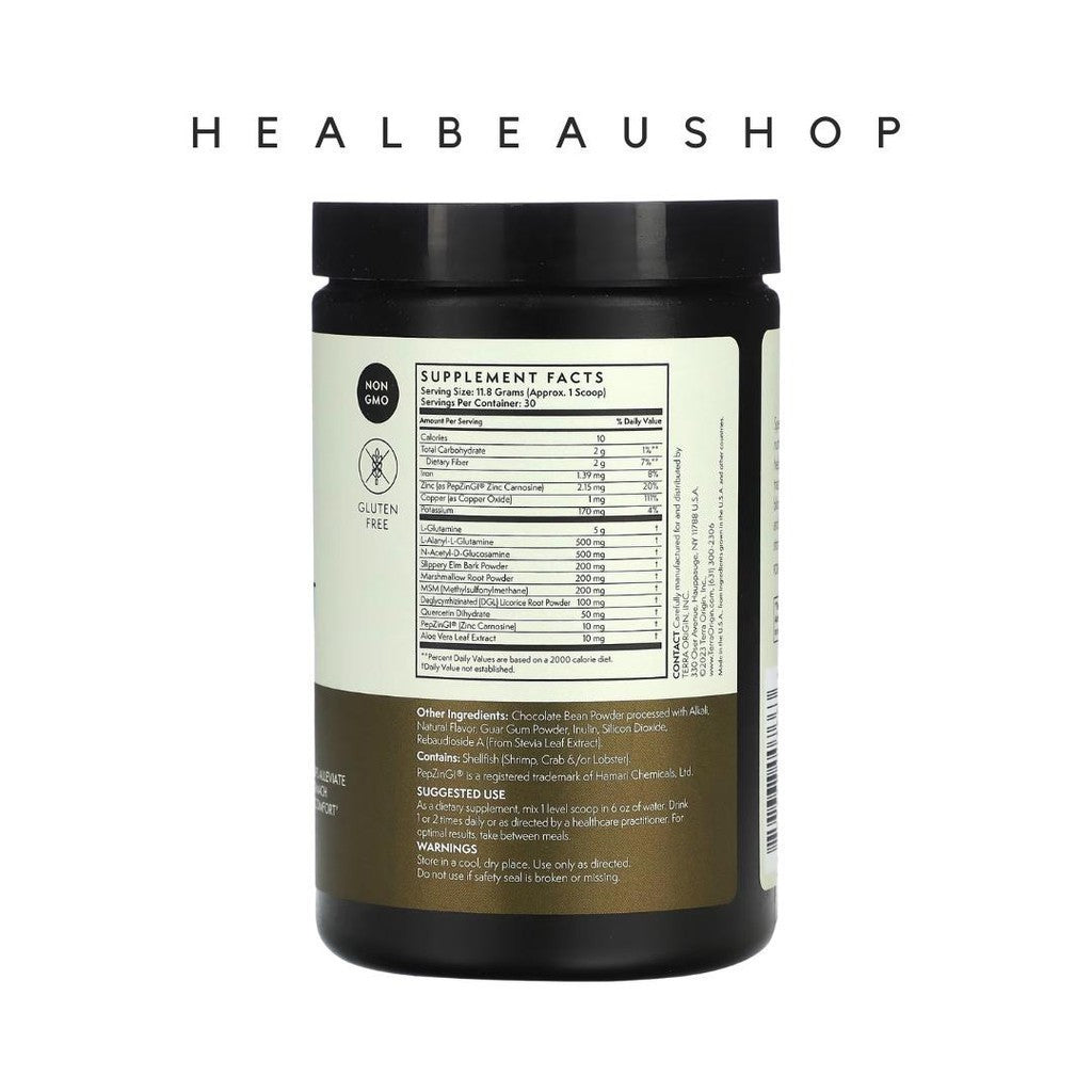 Terra Origin Healthy Gut Powder Peach Banana – 30 Servings | Advanced Digestive & Gut Health Support