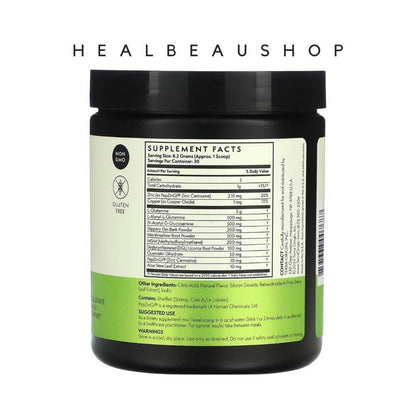 Terra Origin Healthy Gut Powder Peach Banana – 30 Servings | Advanced Digestive & Gut Health Support