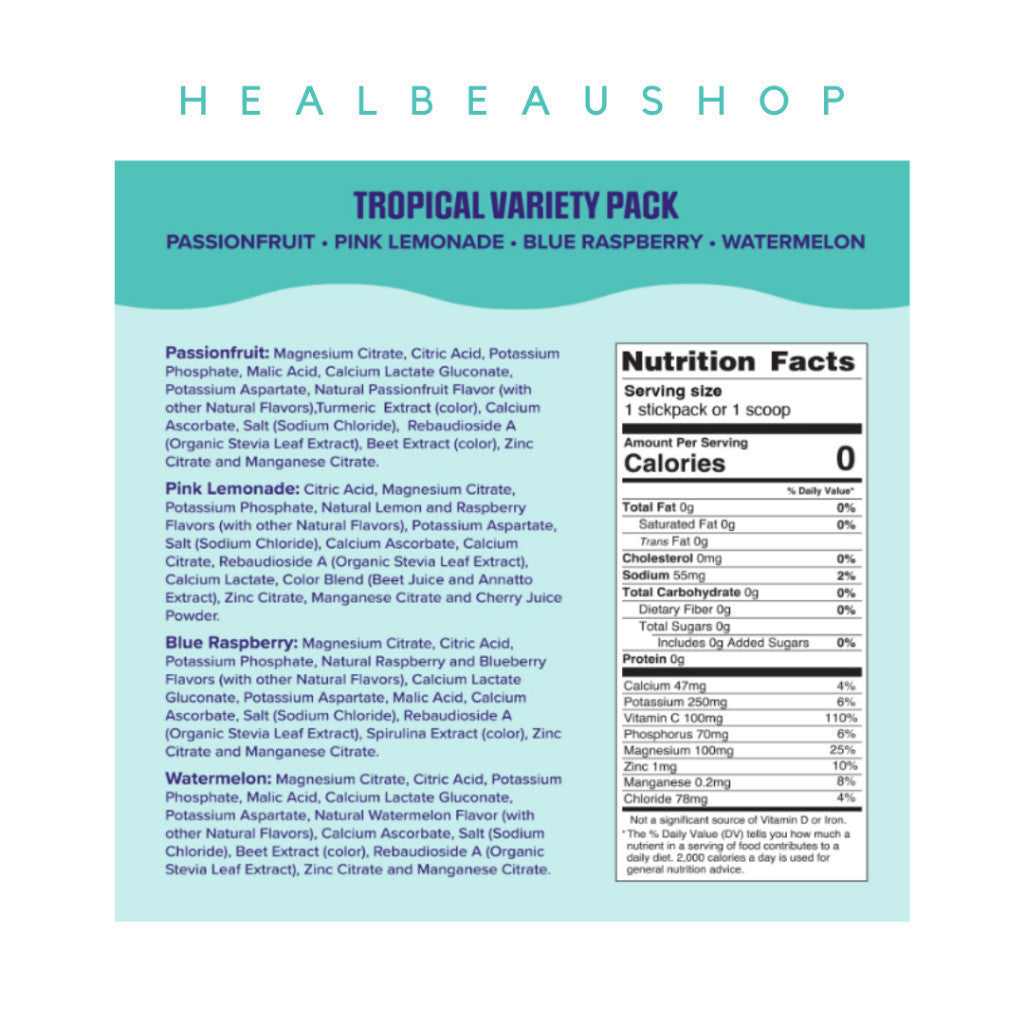 Ultima Replenisher Electrolytes – Sodium, Potassium, Magnesium, Zinc & Vitamin C | Sugar-Free Hydration Mix | Original USA Product