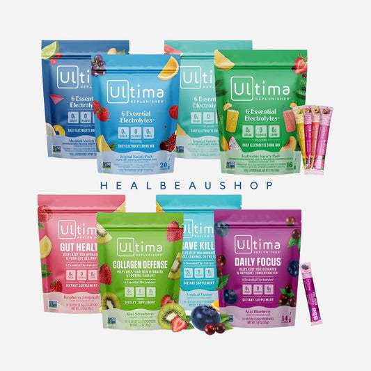 Ultima Replenisher Electrolytes – Sodium, Potassium, Magnesium, Zinc & Vitamin C | Sugar-Free Hydration Mix | Original USA Product