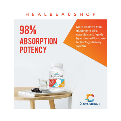 Liposomal Glutathione 2550mg with Hyaluronic Acid, Resveratrol & Collagen Peptides | Antioxidant & Healthy Aging Support | Original USA Product