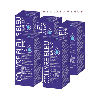 Laiter Collyre Bleu Eye Drops 10ml – Brightening & Refreshing Eye Drops | Original France Product