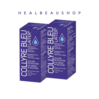 Laiter Collyre Bleu Eye Drops 10ml – Brightening & Refreshing Eye Drops | Original France Product