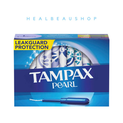 Tampax Pearl Tampons – Light, Regular, Super & Ultra Absorbency | LeakGuard Protection | Original USA Product